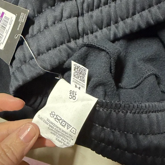 NWT Under Armour Black Joggers men’s size 2x - Picture 5 of 8